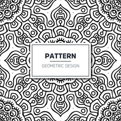 Seamless ethnic and tribal pattern