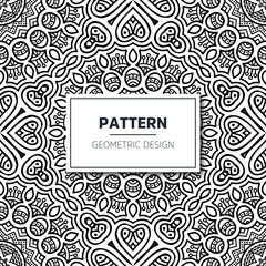 Seamless ethnic and tribal pattern
