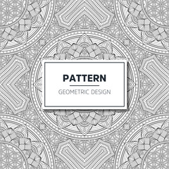 Seamless ethnic and tribal pattern