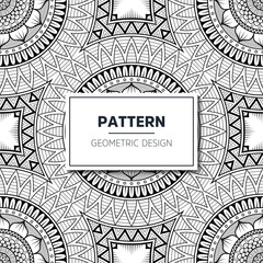 Seamless ethnic and tribal pattern