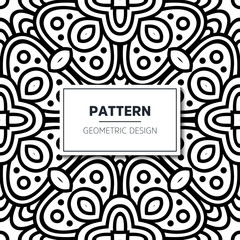 Seamless ethnic and tribal pattern