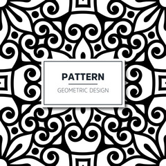Seamless ethnic and tribal pattern