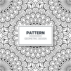 Seamless ethnic and tribal pattern
