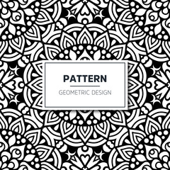 Seamless ethnic and tribal pattern
