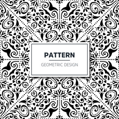 Seamless ethnic and tribal pattern