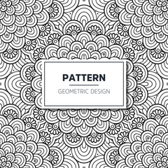 Seamless ethnic and tribal pattern