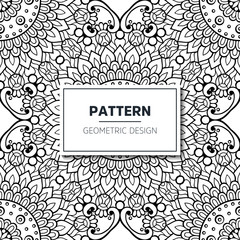 Seamless ethnic and tribal pattern