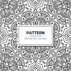 Seamless ethnic and tribal pattern