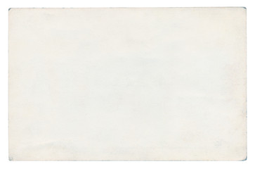 Vintage paper background isolated - (clipping path included)	
