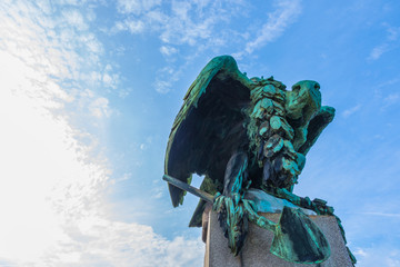 Adler Statue