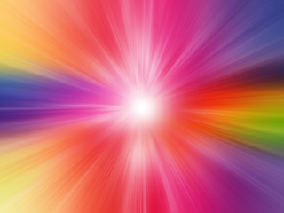 Abstract colorful sunburst background