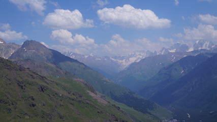 view of mountains