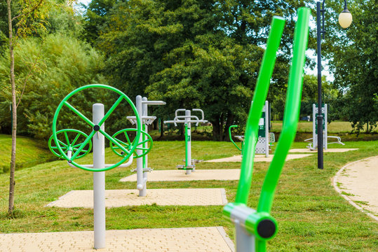 Outdoor Gym In Green Park