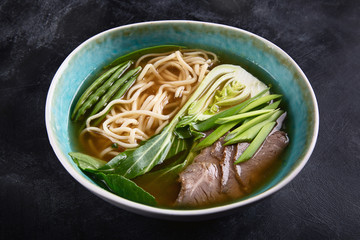 Asian noodle soup