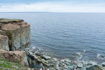 rocky coast of the Baltic sea