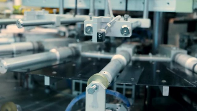 moving food packaging line