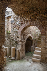 Naklejka premium Ruins of the ancient town Musti (Mustis), Tunisia
