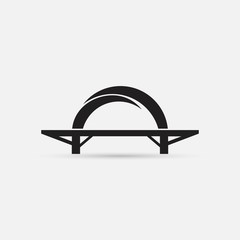 Bridge Icon isolated