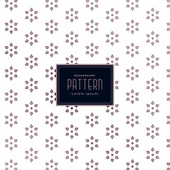 cute small flower style pattern background