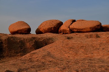 Felskugeln im Erongogebirge auf Ameib (Bull`s Party) in Namibia