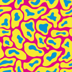 Fototapeta na wymiar seamless pink-yellow pattern