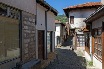 Old Houses at the center of town of Kratovo, Republic of North Macedonia