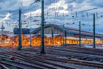 Hauptbahnhof zu Köln am Rhein © Richard Kleu