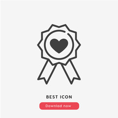 award icon vector