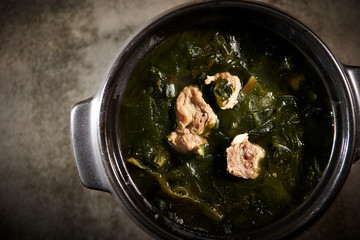 Korean seaweed soup © mnimage