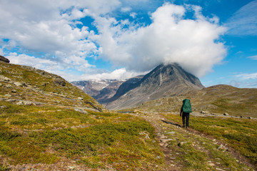 Fototapeta premium hiking in the mountains