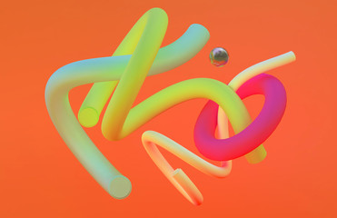 Colourful 3D Illustration