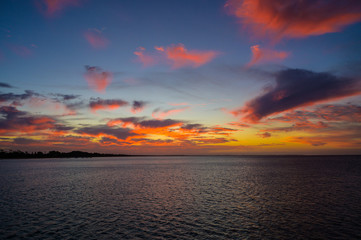 Sunset over the Bay