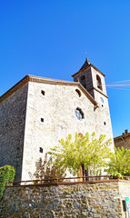 Fototapeta na wymiar Vista de Castellar de Nul, Bergada, Barcelona, Catalunya, España