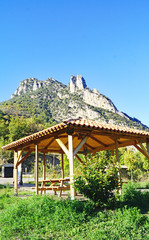 Paisaje de Huesca, Aragón, España