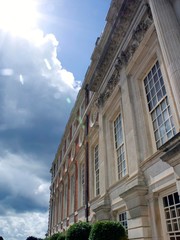 Fototapeta premium facade of old building
