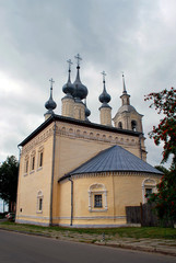 Fototapeta na wymiar The Smolensk Church in Suzdal, Vladimir region, Russia
