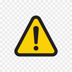 Warning attention sign. Danger sign design. Caution error icon