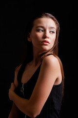 Fototapeta premium Close up Make up fashion model