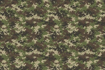 Universal Camouflage Pattern Clipart and Vector Graphic