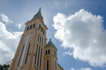 Dalat cathedral in Dalat, Vietnam