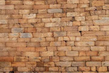 Background or Texture of ancient stone wall