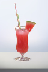 Realistic Watermelon Juice Vector Design
