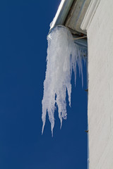 icicle against the sky