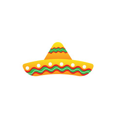 Cinco de Mayo -May 5th- typography banner vector. Mexican sombrero hat. Collection of Cinco de Mayo design vector illustration elements - Vector