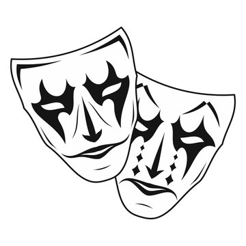 Theatrical mask_3