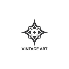 Vintage Art Logo Design inspiration