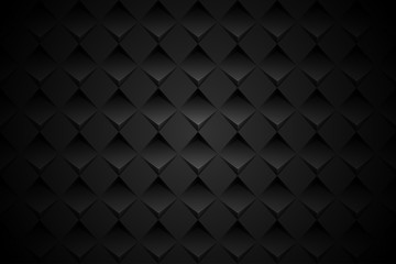 black geometric shape background