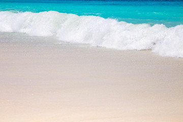 Beautiful beach and tropical sea