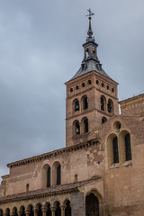 Fototapeta na wymiar Saint martin Church, Medina del Campo Square, Segovia, Castile-Leon, Spain. XII century, romanesque style
