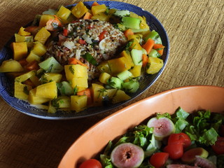 Seasoned whole-grain cereals